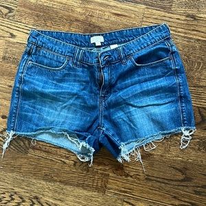 Jcrew denim shorts